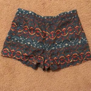 Free People Multi Color Shorts